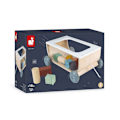 Pikkukuva 2 / 10: Janod Sweet Cocoon Cart With Blocks Monivärinen 18 Months-99 Years