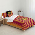 Miniatyrbillede 4 af 7: Play Fabrics Nordic Case Med Bomuldsknapper Til Gryffindor Shield 120 200x200 Cm Seng