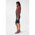 Miniatyrbillede 3 af 5: Salsa Jeans Nederdel 21006886 Regular Fit Sort 30 Kvinde