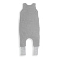 Miniatyrbillede 4 af 7: Sleepee Sovepose Med Fødder Jersey Bomuld Reversible Grå M