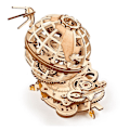 Miniatyrbillede 2 af 3: Ugears Globe Træ Mekanisk Model Gylden