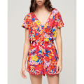 Pikkukuva 1 / 6: Superdry Beach Playsuit Lyhythihainen Lyhyt Mekko Monivärinen XS Nainen