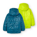 Miniatyrbillede 2 af 4: Boboli Reversible Technical Fabric Jakke Gul,Blå 16 Years