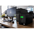 Miniatyrbillede 3 af 4: Green Cell Udgang Ups Ups02 Line-interactive 800 Va 480w 2 Sort EU Plug