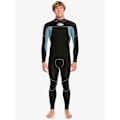 Pikkukuva 1 / 5: Quiksilver Pitkähihainen Takavetoketjullinen Neopreenipuku Capsule Saturn 3/2 Mm Musta LS
