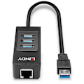 Miniatyrbillede 5 af 6: Lindy Til Ethernet-adapter Usb 3.0 Sort