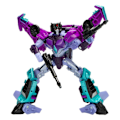 Miniatyrbillede 1 af 5: Hasbro Transformers Generations Legacy United Deluxe Class Action Cyberverse Universe Slipstream-figur 14 Cm