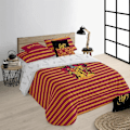 Miniatyrbillede 7 af 7: Play Fabrics Nordic Case Med Bomuldsknapper Til Gryffindor Shield 120 200x200 Cm Seng