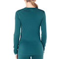 Miniatyrbillede 2 af 5: Icebreaker Merino 200 Oasis Langærmet Baselayer  L Kvinde