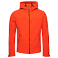 Miniatyrbillede 3 af 7: Superdry Regnjakke Med Fuld Lynlås Soft Shell Orange S Mand