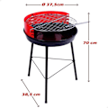Miniatyrbillede 3 af 4: Aktive Trækul Bbq 42 Cm Sort