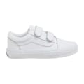 Miniatyrbild 1 av 4: Vans Old Skool V Barnskor Vit EU 32 1/2 Pojke