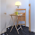 Miniatyrbillede 3 af 5: Wellhome Rektangulært Sidebord Færdig Uden Lak 48x35x64 Cm
