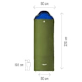 Miniatyrbillede 4 af 5: Lafuma Sovepose Active 10°c Xl Grøn Long / Right Zipper