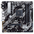 Miniatyrbillede 2 af 7: Asus Bundkort Am4 Prime B450m-a Ii Sort,Grå