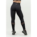 Miniatyrbillede 5 af 5: Nebbia Leggings Med Høj Talje Push-up Intense Heart-shaped Gold Sort XS Kvinde