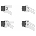 Miniatyrbillede 4 af 5: Bellelli Monteringssystem B-fix Sort  Dreng