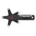 Miniatyrbillede 1 af 2: Rotor 2inpower Direct Mount Track Krank Med Wattmåler Sort 170 mm