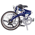 Miniatyrbillede 2 af 2: Dahon Foldecykel Piazza D8 Blå