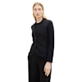 Miniatyrbillede 4 af 6: Tom Tailor 1038703 Ottoman Structure Blazer Sort S Kvinde