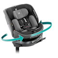 Pikkukuva 8 / 8: Babyauto Auton Istuin Core I-size 40 150 Isofix Support Leg Musta