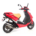 Miniatyrbillede 2 af 3: Leovince Homologeret Full Line System Hand Made Tt Aprilia/gilera/piaggio Ref:4075 Søvfarvet