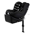Miniatyrbillede 3 af 8: Cybex Sirona Gi I-size Plus Babyautostol Sort