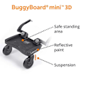 Miniatyrbillede 2 af 5: Lascal Buggy Board Mini 3d Sort