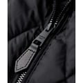 Miniatyrbillede 2 af 3: Superdry Superlong Quilt Liner Jakke Sort M Kvinde