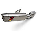 Miniatyrbild 1 av 6: Akrapovic Full Line System Track Day Slip On Line Titanium Muffler Cbr 1000rr-r Fireblade/sp 20 Ref:s-h10so25-aplt/td Silver