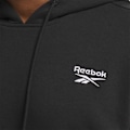 Miniatyrbillede 3 af 5: Reebok Identity Small Logo Hættetrøje Sort M Mand