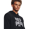 Miniatyrbillede 6 af 6: Under Armour Hættetrøje Rival Terry Graphic Sort XS Mand