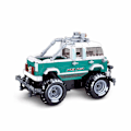 Miniatyrbillede 4 af 5: Sluban Power Bricks R/c 2.4g Truck 397 Stykker Konstruktion Spil Søvfarvet