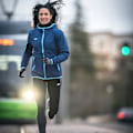 Miniatyrbillede 3 af 5: 42k Running Jakke Softshell Blå XS Mand