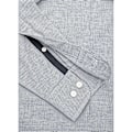 Miniatyrbillede 9 af 9: Hackett Houndstooth Skjorte Med Lange ærmer Grå M Mand