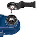 Miniatyrbillede 10 af 10: Bosch Professional Segmenteret Savklinge Expert Coated Carbide Plunge Cut Metal Aiz45ait Blå