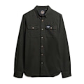 Miniatyrbillede 2 af 6: Superdry Lang ærmet Skjorte Flannel Workwear Sort S Mand
