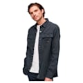 Miniatyrbillede 1 af 6: Superdry Overshirt Canvas Workwear Blå M Mand