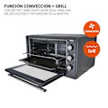 Pikkukuva 3 / 10: Tm Electron Kiertoilma-grilliuuni Tmpho037 37l 1650w Hopeinen