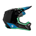 Miniatyrbillede 1 af 9: Fox Racing Mx V1 Ballast Offroadhjelm Sort 2XL