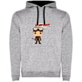 Miniatyrbillede 1 af 3: Kruskis Chibi Spearfisher Two-colour Hættetrøje Grå XL Mand