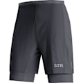 Miniatyrbillede 1 af 2: Gore® Wear Korte Bukser R5 2 In 1 Sort S Mand