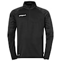 Miniatyrbillede 1 af 4: Uhlsport Halv Lynlå Sweatshirt Goal 25 Sort S Mand