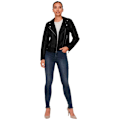 Miniatyrbillede 5 af 5: Vero Moda Jakke Kerri Ultra Coated Sort L Kvinde
