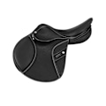 Miniatyrbillede 2 af 7: Acavallo Kc Race 2.4 Professional Springsadel Sort 17´´
