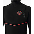 Miniatyrbillede 3 af 6: Rip Curl Fbomb Fusion 4 Mm Langærmet Neopren-dragt Med Hætte Og Lynlås Foran  XL