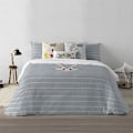 Miniatyrbillede 3 af 7: Play Fabrics Dynetæppe Med Knapper Bugs Bunny Til 80 Seng 140x200 Cm