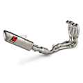 Miniatyrbild 2 av 6: Akrapovic Full Line System Track Day Slip On Line Titanium Muffler Cbr 1000rr-r Fireblade/sp 20 Ref:s-h10so25-aplt/td Silver