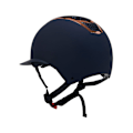 Miniatyrbillede 2 af 6: Equestro Hjelm Modello Eclipse Stone Mat Wide Visor (3 Padding)  56-58 cm