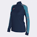 Miniatyrbillede 3 af 4: Joma Halv Lynlå Sweatshirt Elite Ix Blå S Kvinde